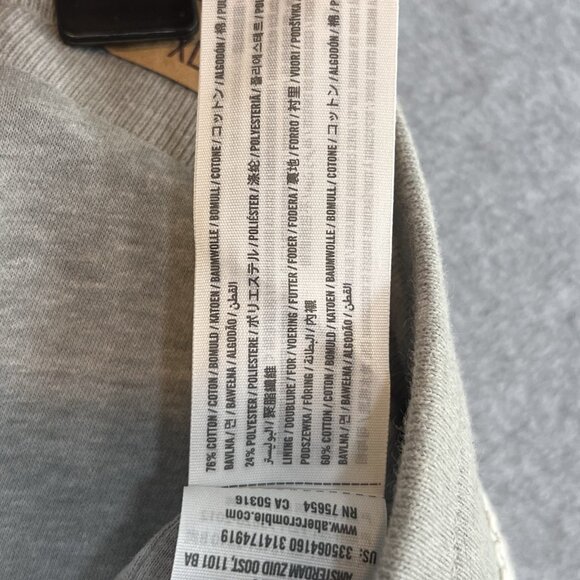 Hollister Beach Shorts Men Size XL Gray With Lining And Stretch - Picture 12 of 13